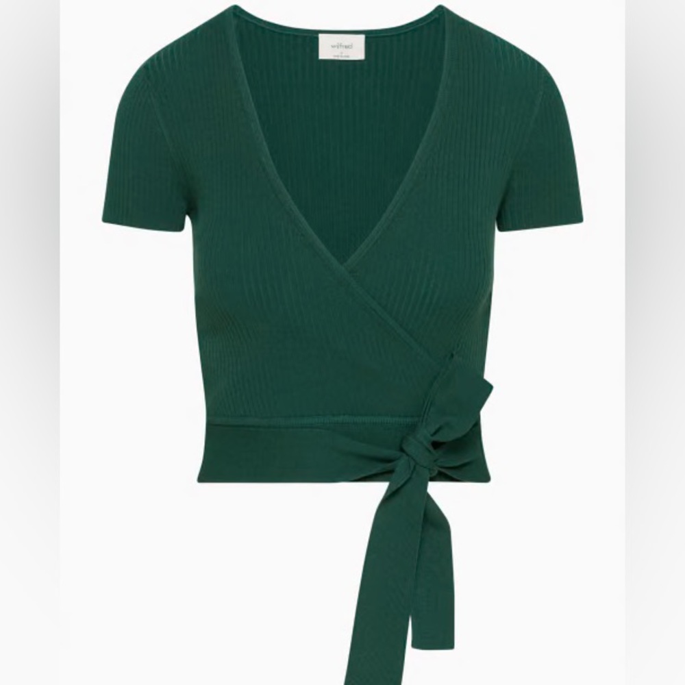 Aritzia Wilfred All Tied Up Top